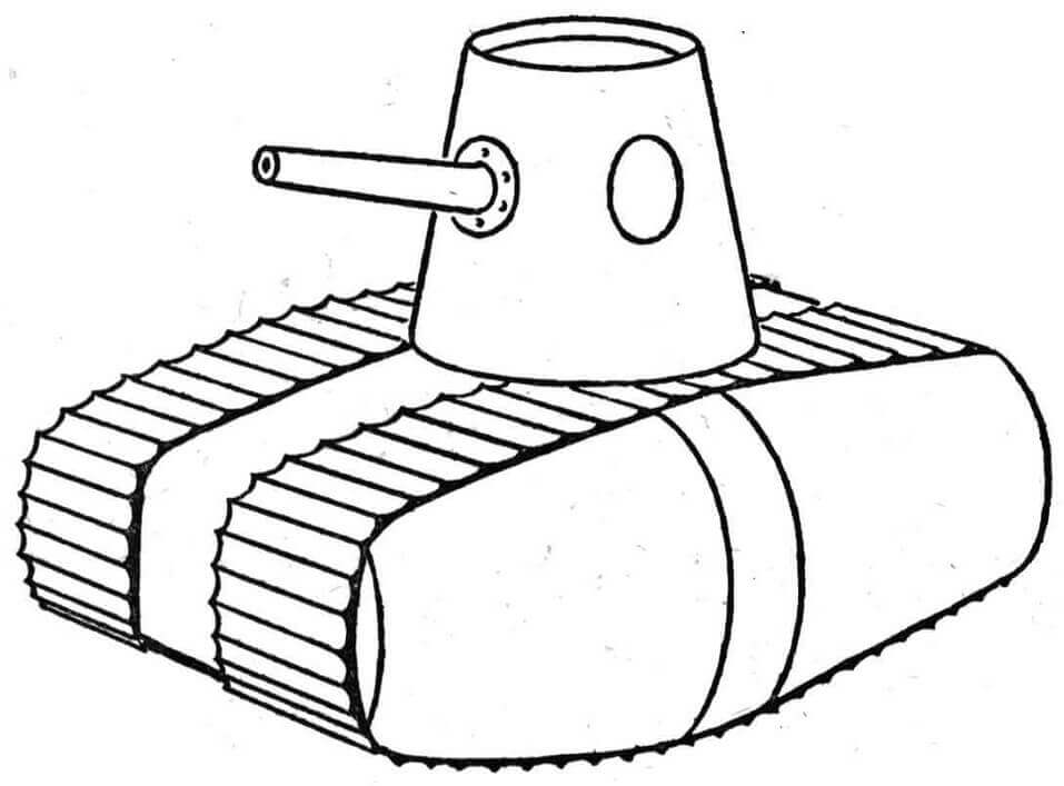 Tanque Estilo WW1