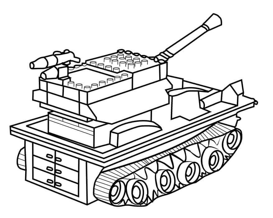 Tanque de Lego