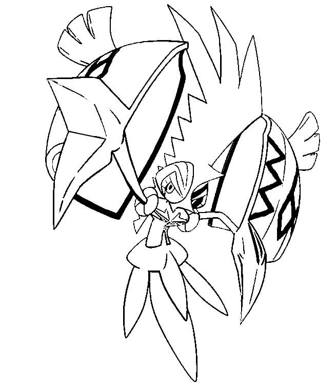 Tapu Koko en Pokémon Legendarios
