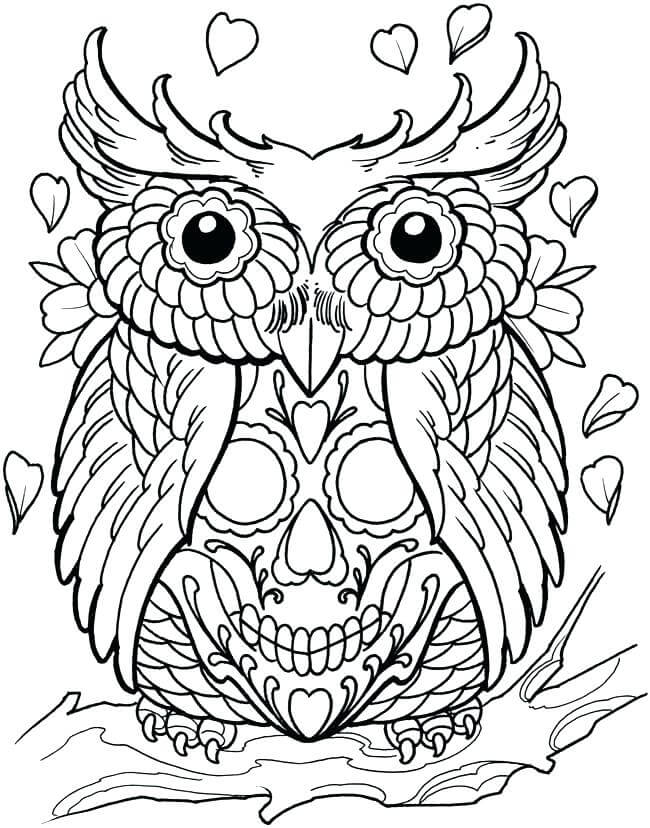 Tatuaje De Búho