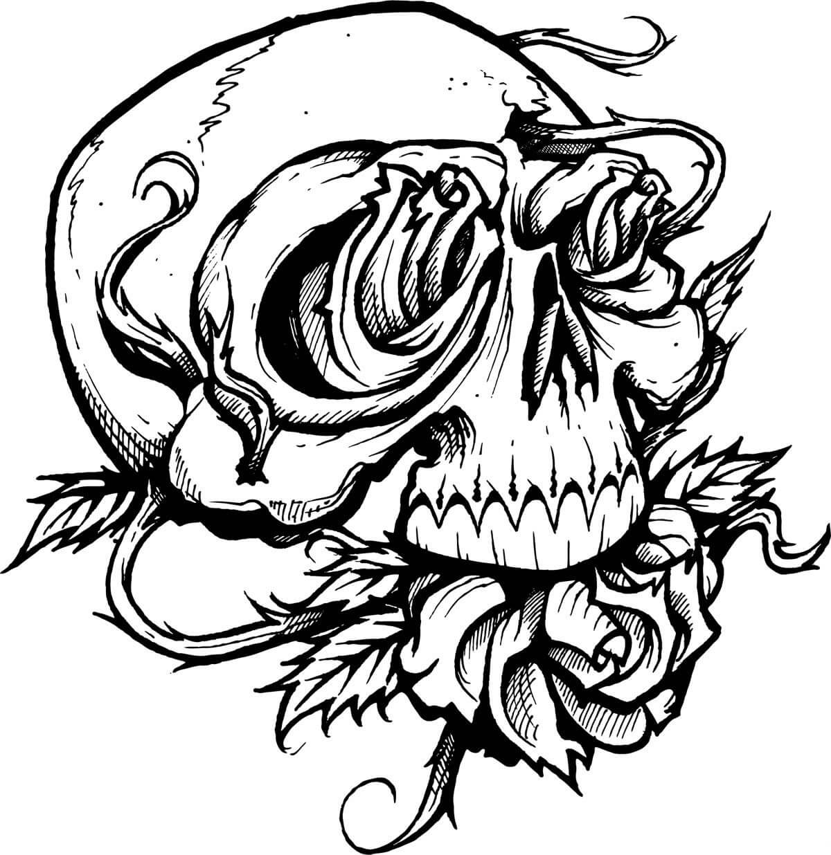 Tatuaje De Calavera