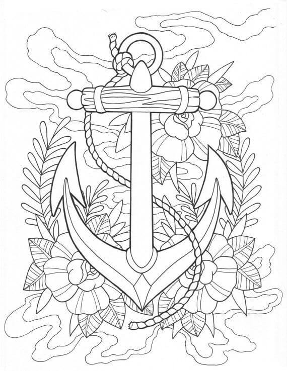 Tatuaje de Ancla