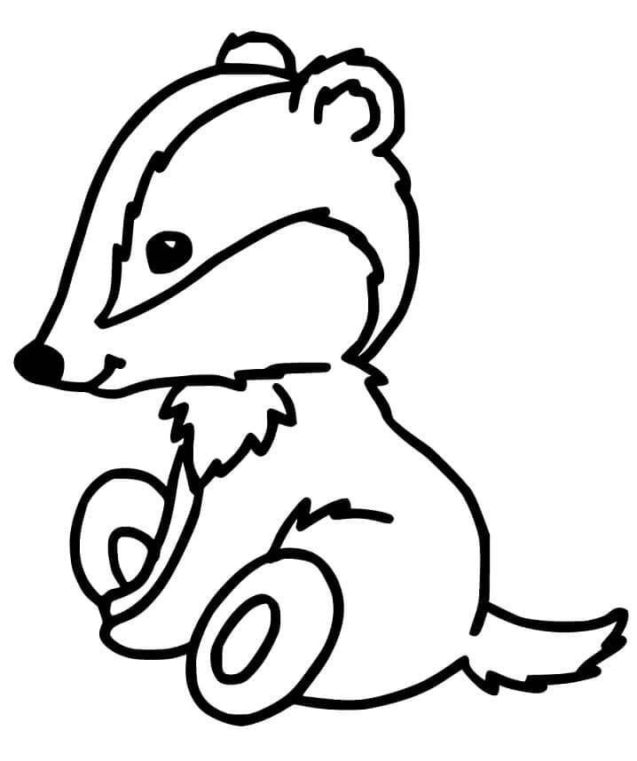 Tejón Chibi