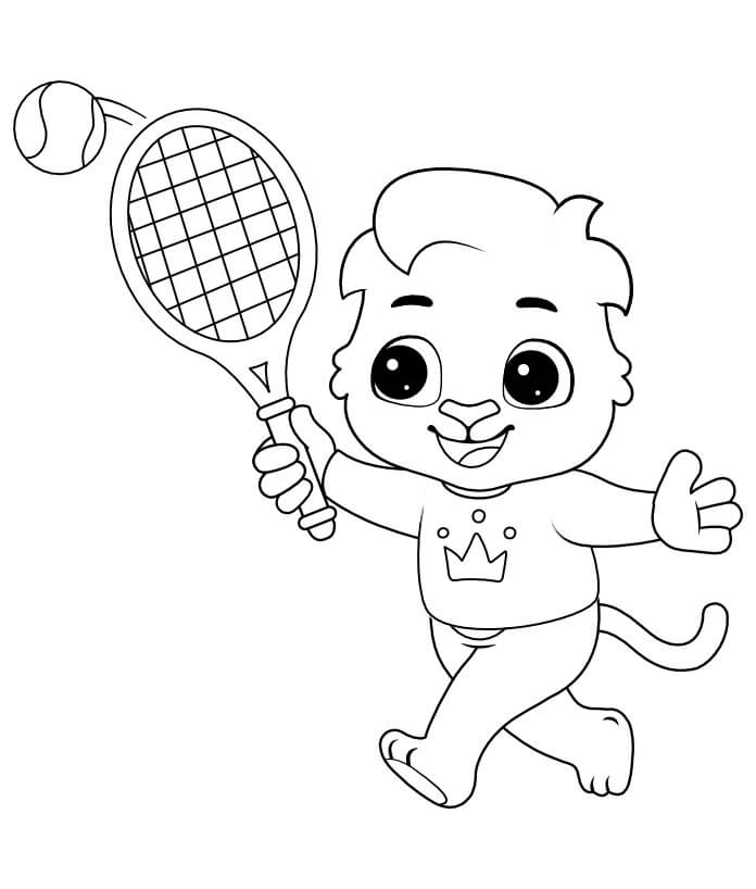 Tenis de Dibujos Animados