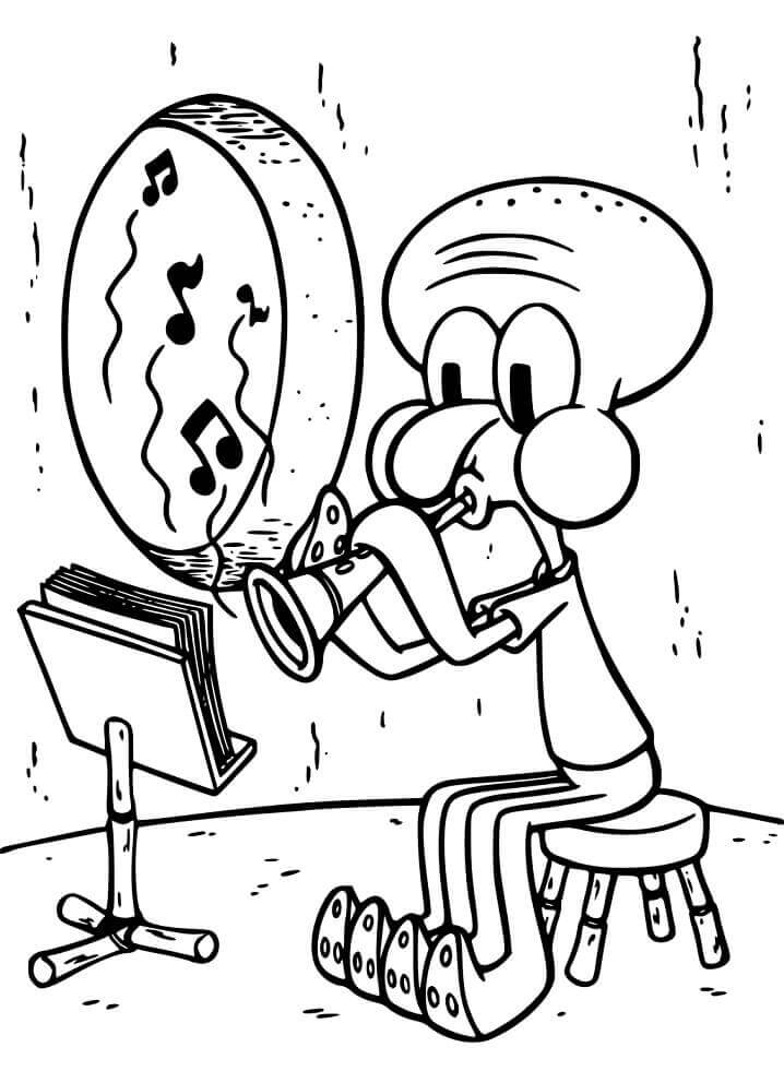 Tentáculos De Calamardo Con Música