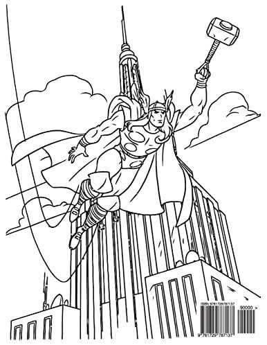 Thor Volando en Asgard