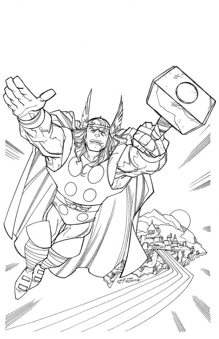 Thor Volando