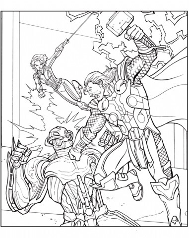 Thor Vs Ultron