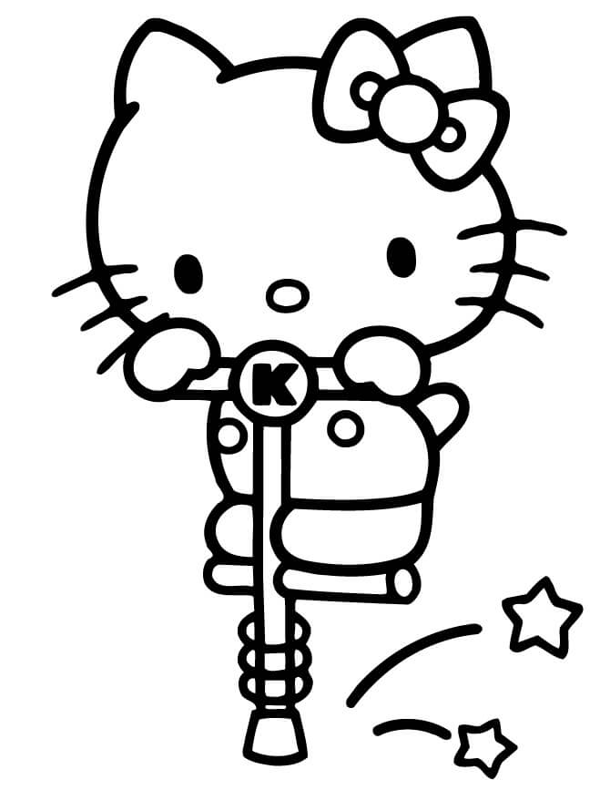 Trabajadora Hello Kitty