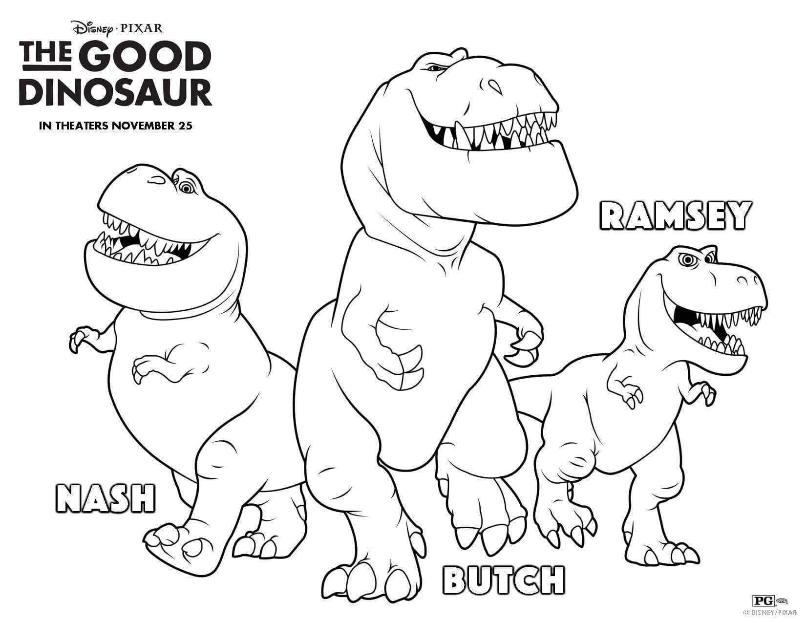Tres T-Rex