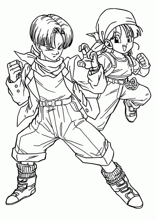 Trunk Y Chibi Bulma
