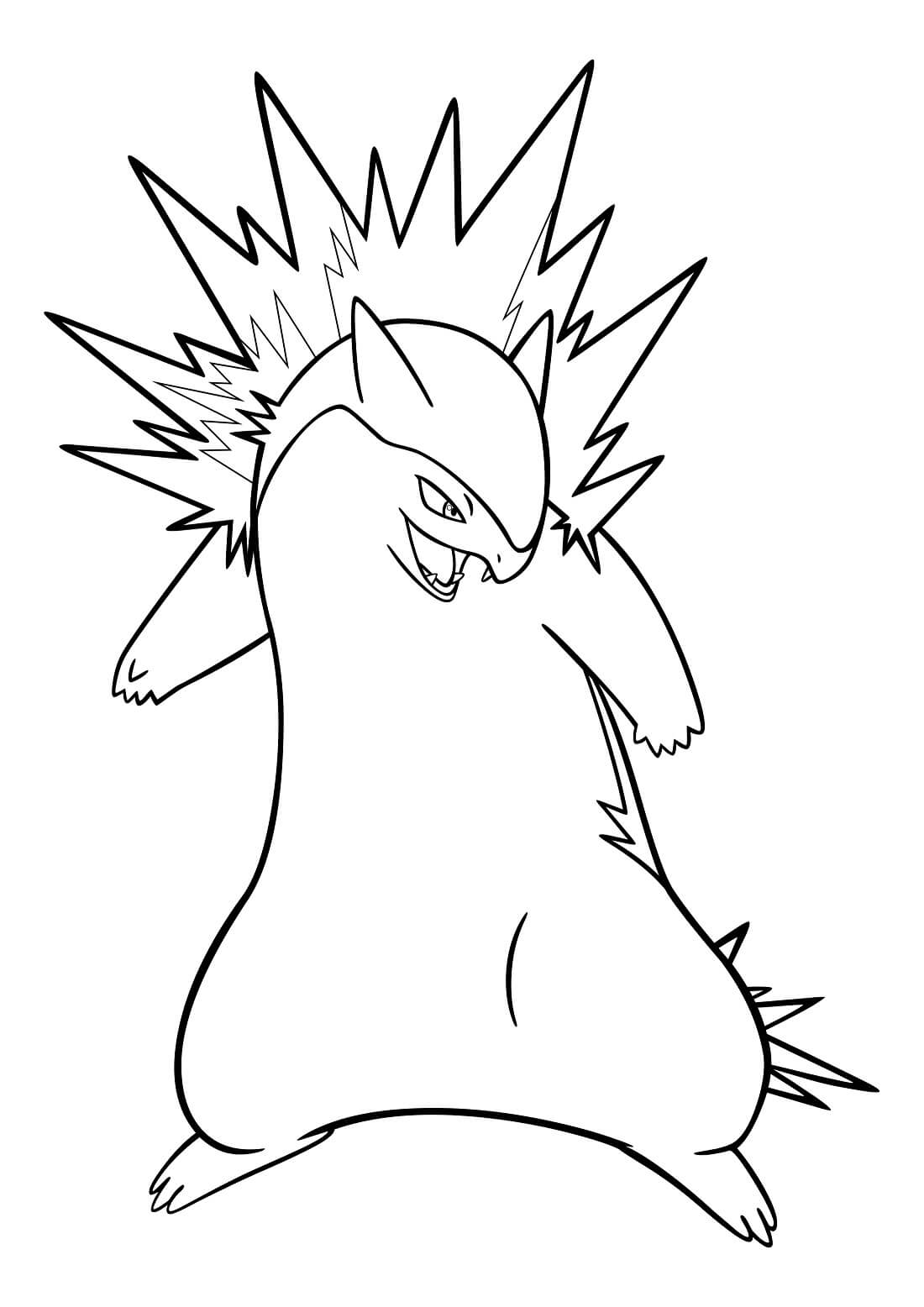 Typhlosion en Pokémon