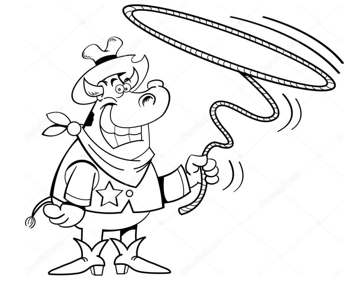 Una vaca Vaquera