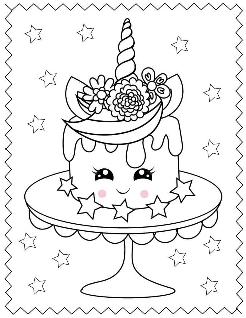 Unicornio Súper Dulce de Postre