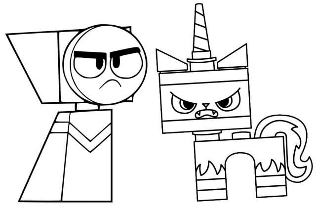 Unikitty De Dibujos Animados