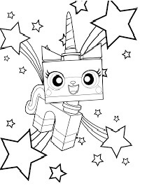 Unikitty Y Estrellas