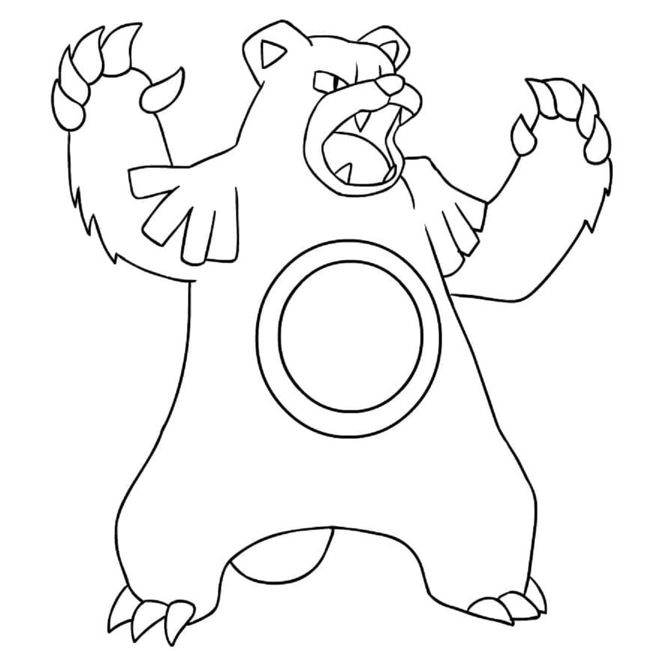 Ursaring en Pokémon