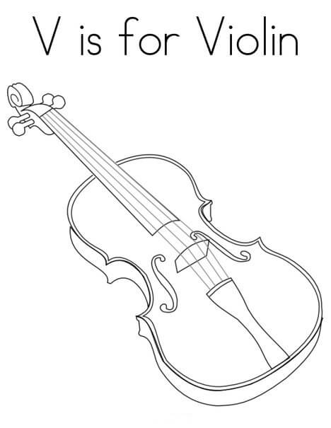V es para Violín