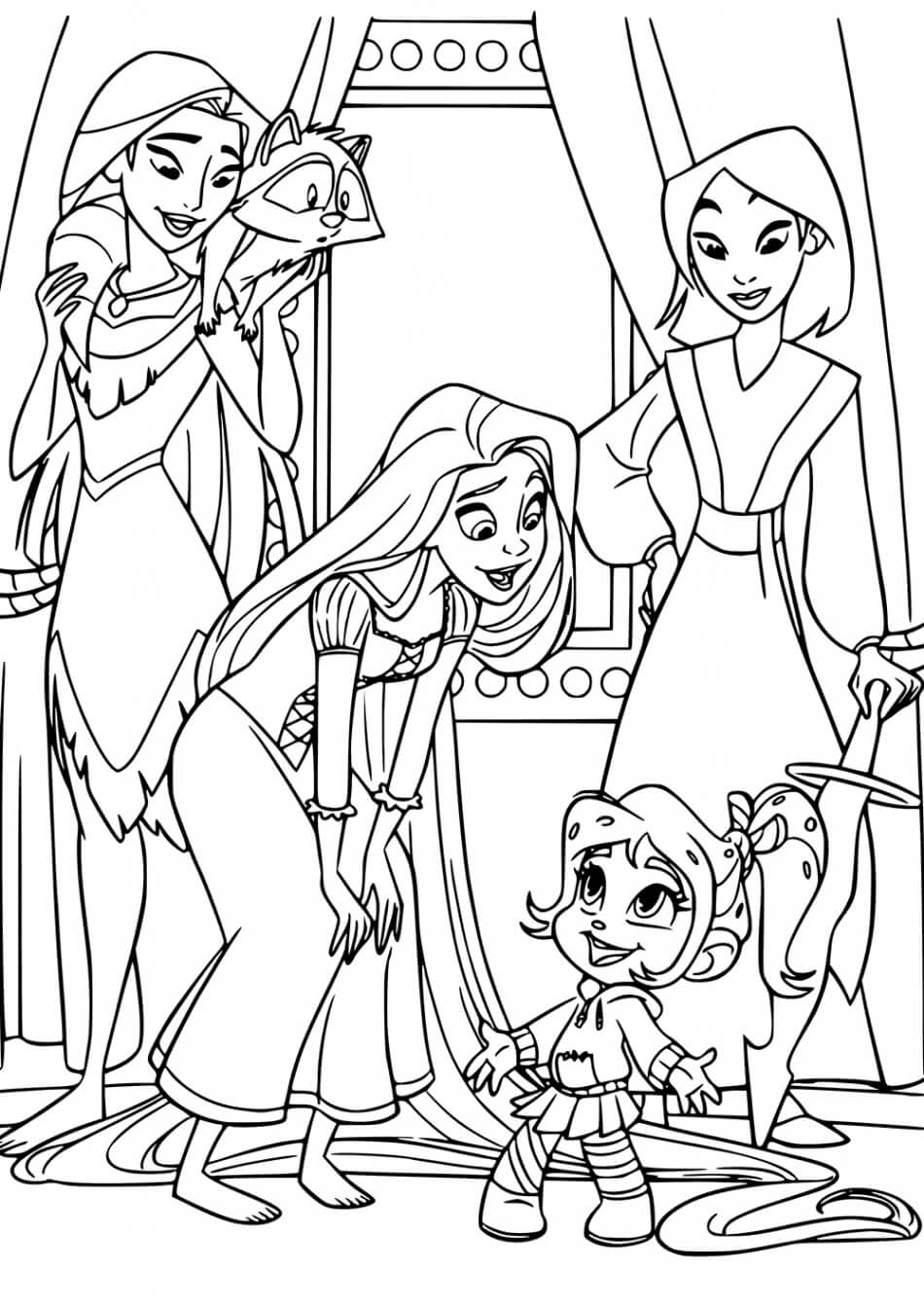 Vanellope y Disney