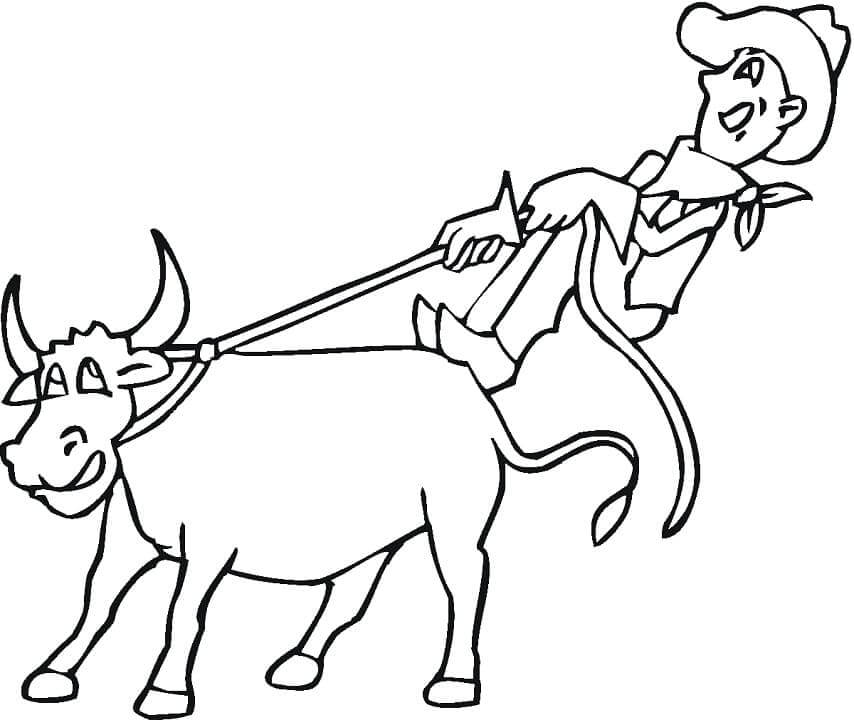 Vaquero y Vaca