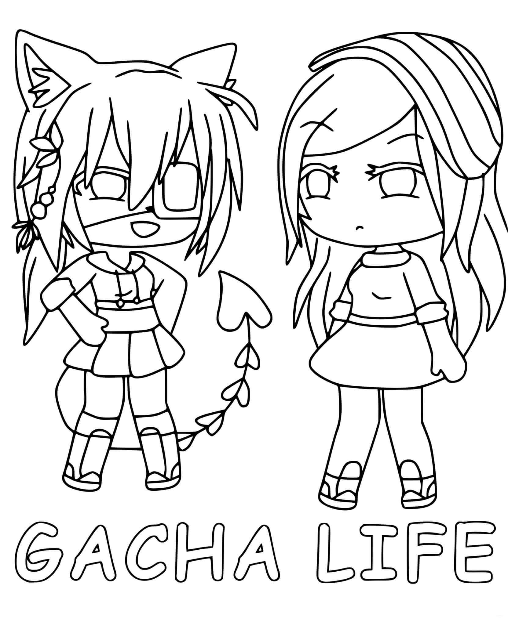 Vida de Gacha y su Amiga