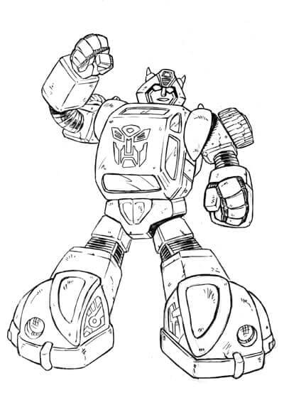 Viejo Bumblebee de Dibujos Animados