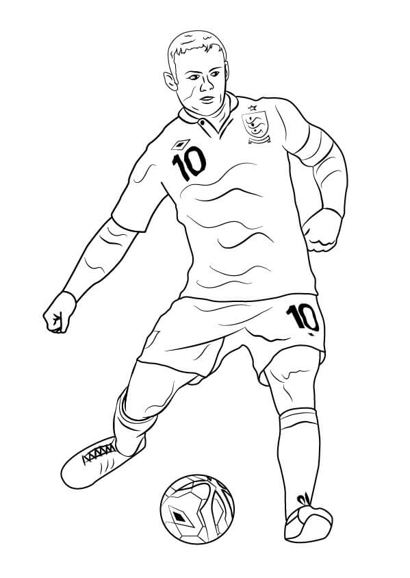 Wayne Rooney Jugando Al Fútbol