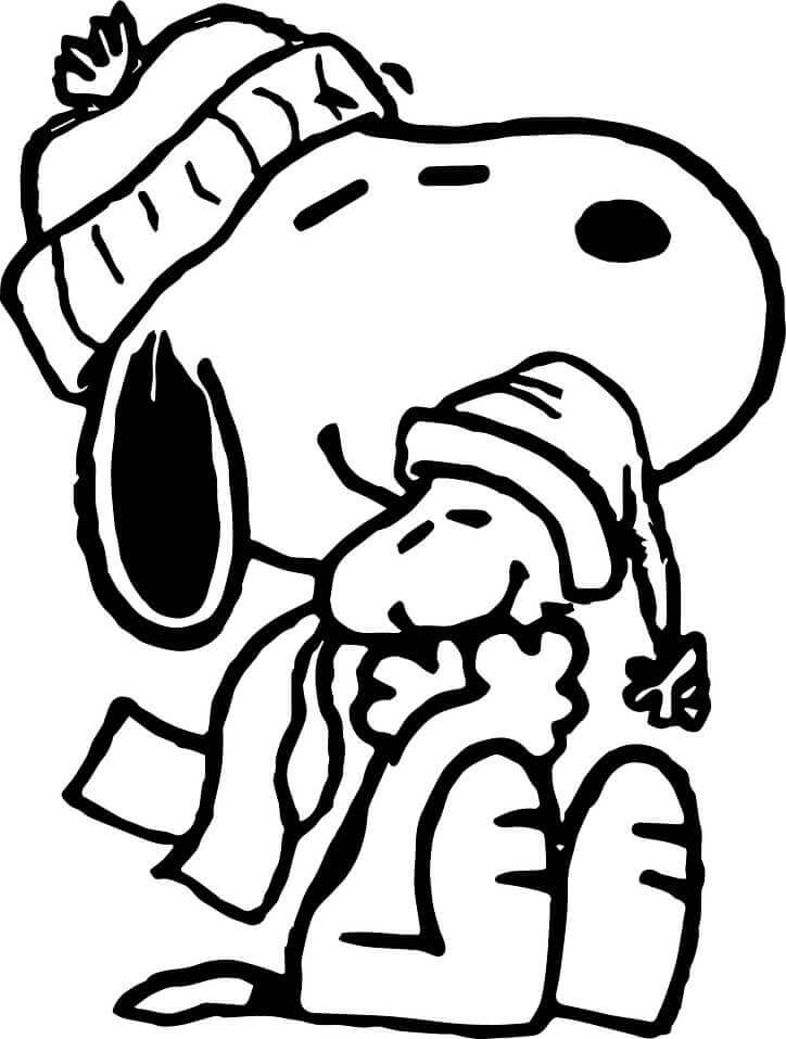 Woodstock y Snoopy