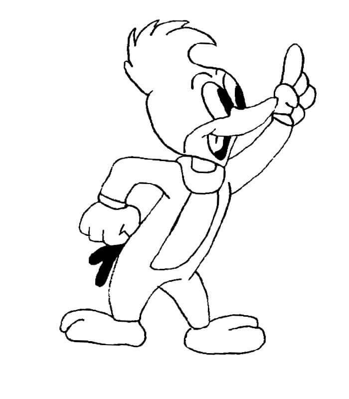Woody Woodpecker Hablando