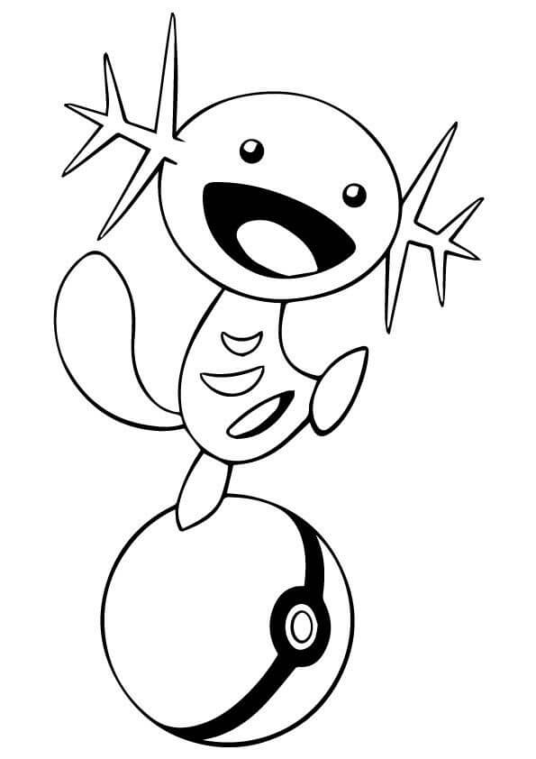 Wooper en Pokeball