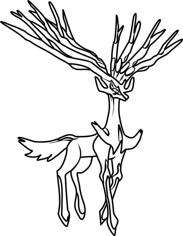 Xerneas en Pokémon Legendarios