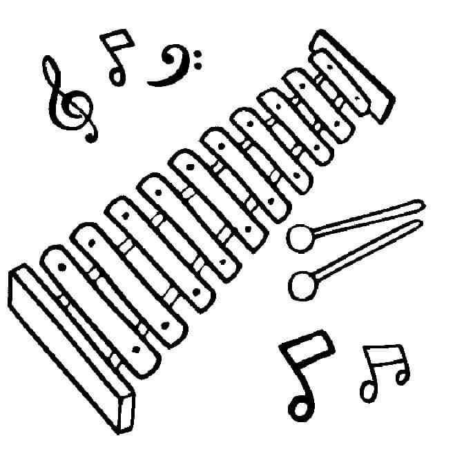 Xilófono de Música
