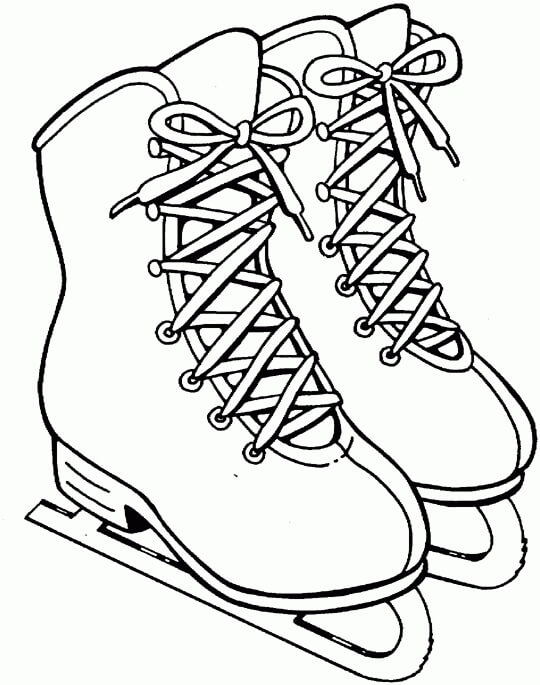 Zapatos Patinaje Sobre Hielo