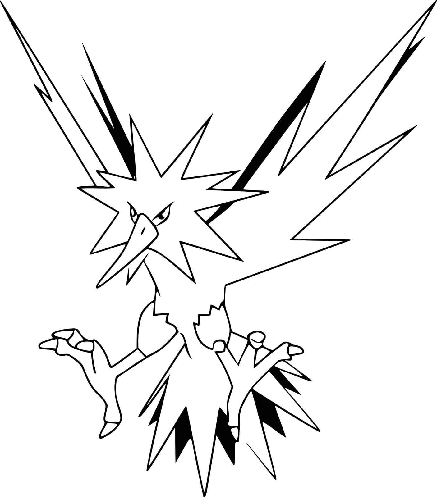 Zapdos en Pokémon Legendarios