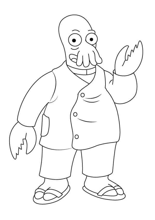 Zoidberg De Futurama