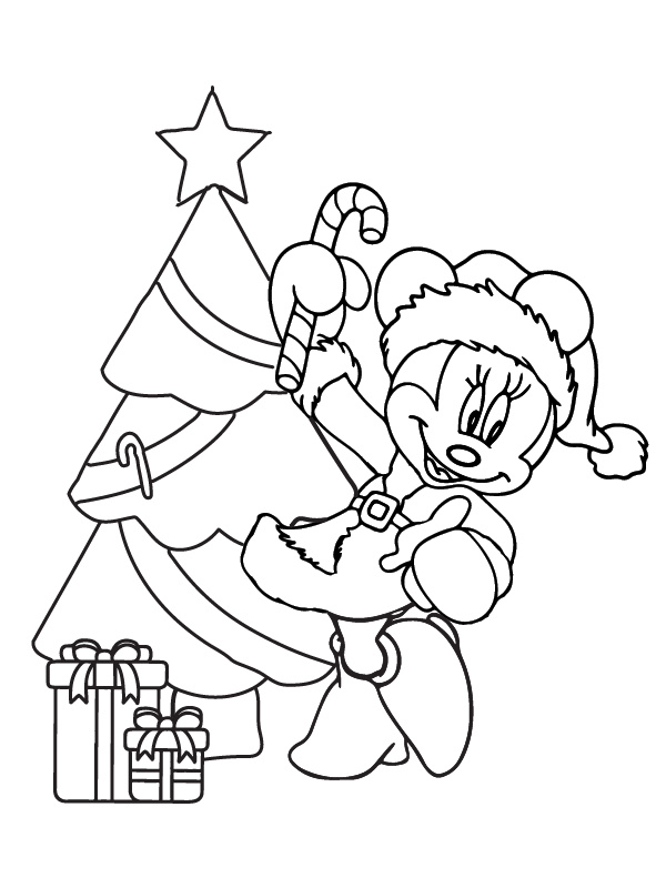 Feliz Minnie Mouse Navideña