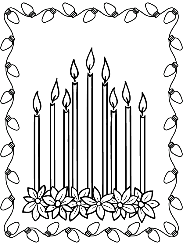 Velas en el Día de la Candelaria