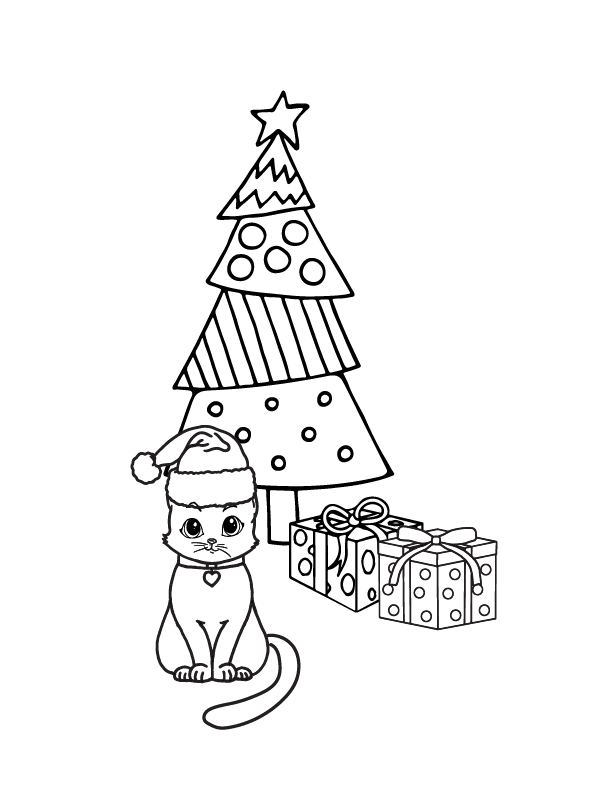 Gatos Adorables Navideños