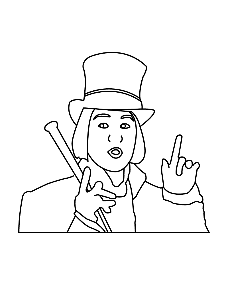 Willy Wonka Detallado