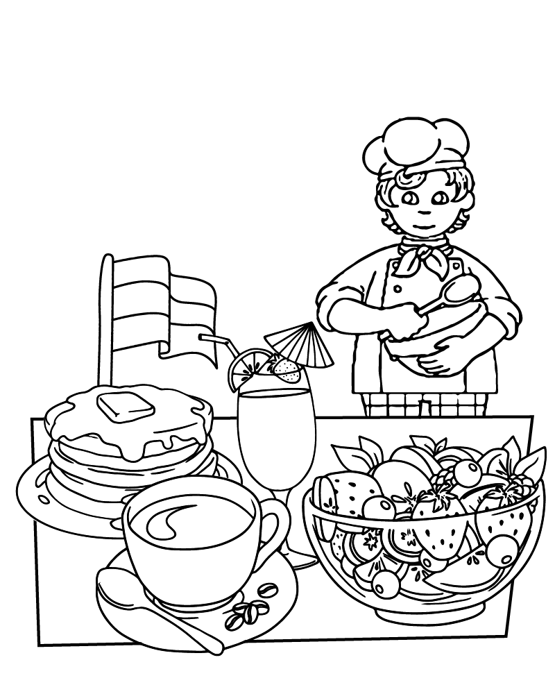 Comida del Día de la Francofonía