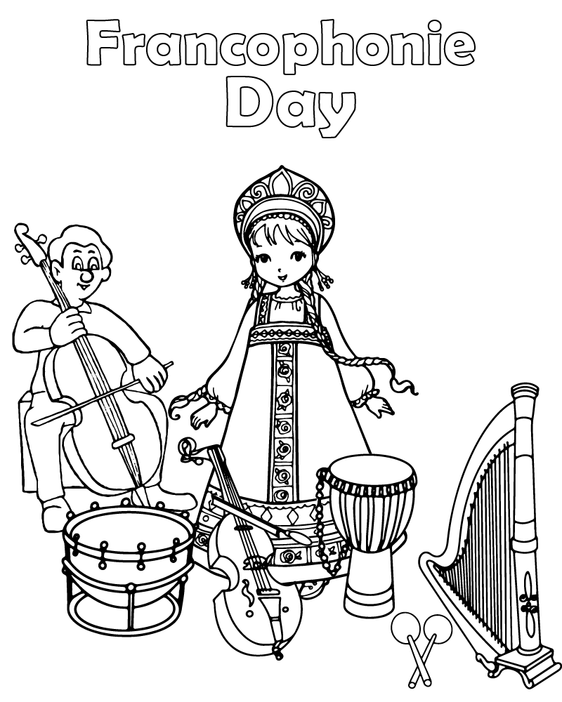 Instrumentos Musicales del Día de la Francofonía
