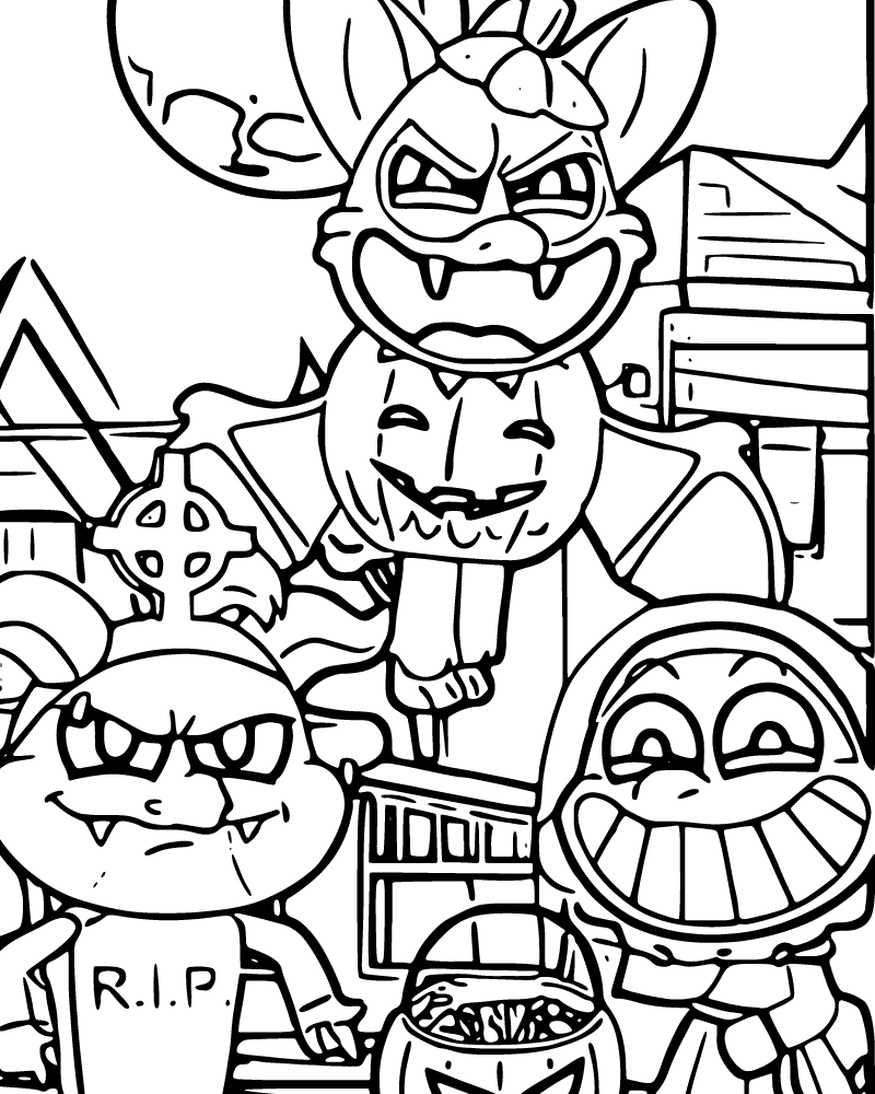 Criaturas de Pesadilla Halloween