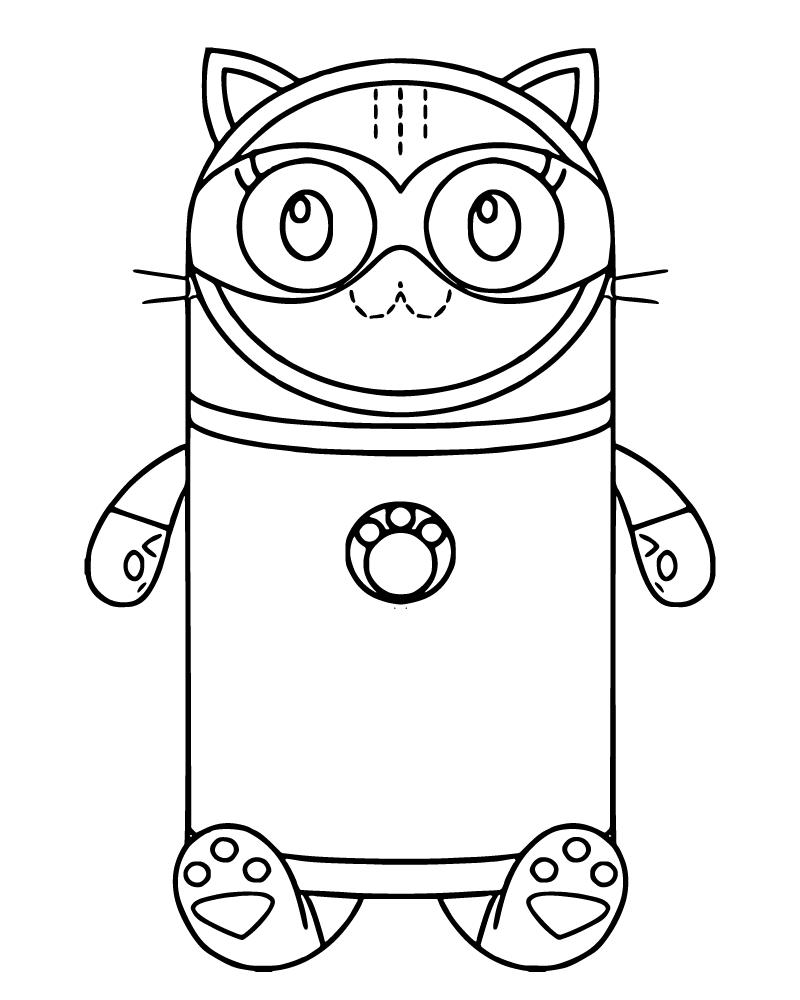 Gato Almohada con Diferentes Trajes