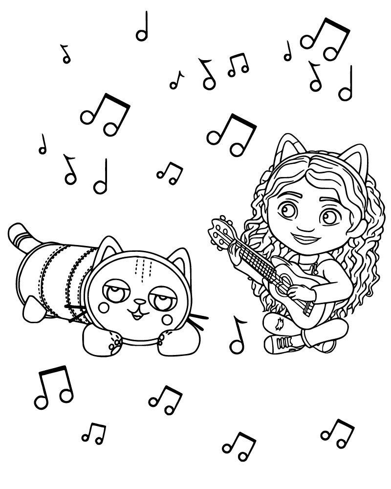 Gato Almohada con Gabby