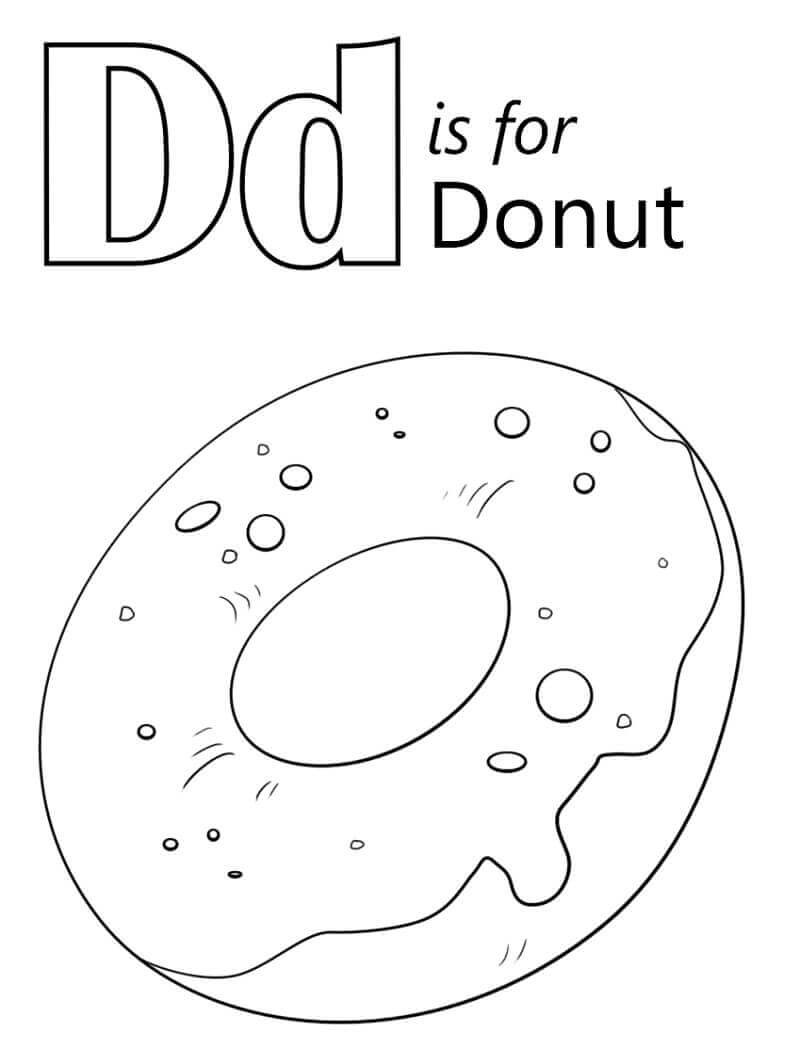 Rosquilla Letra D