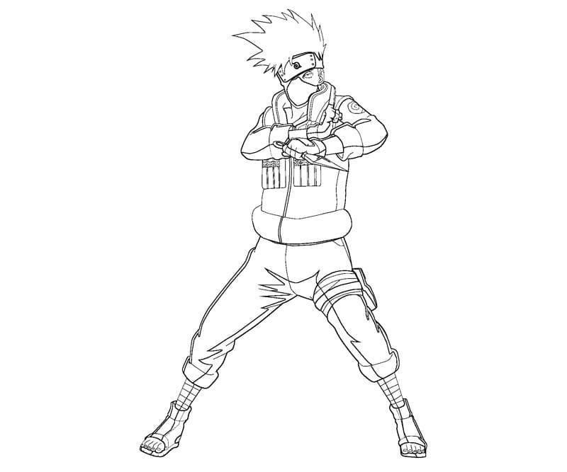 kakashi en action