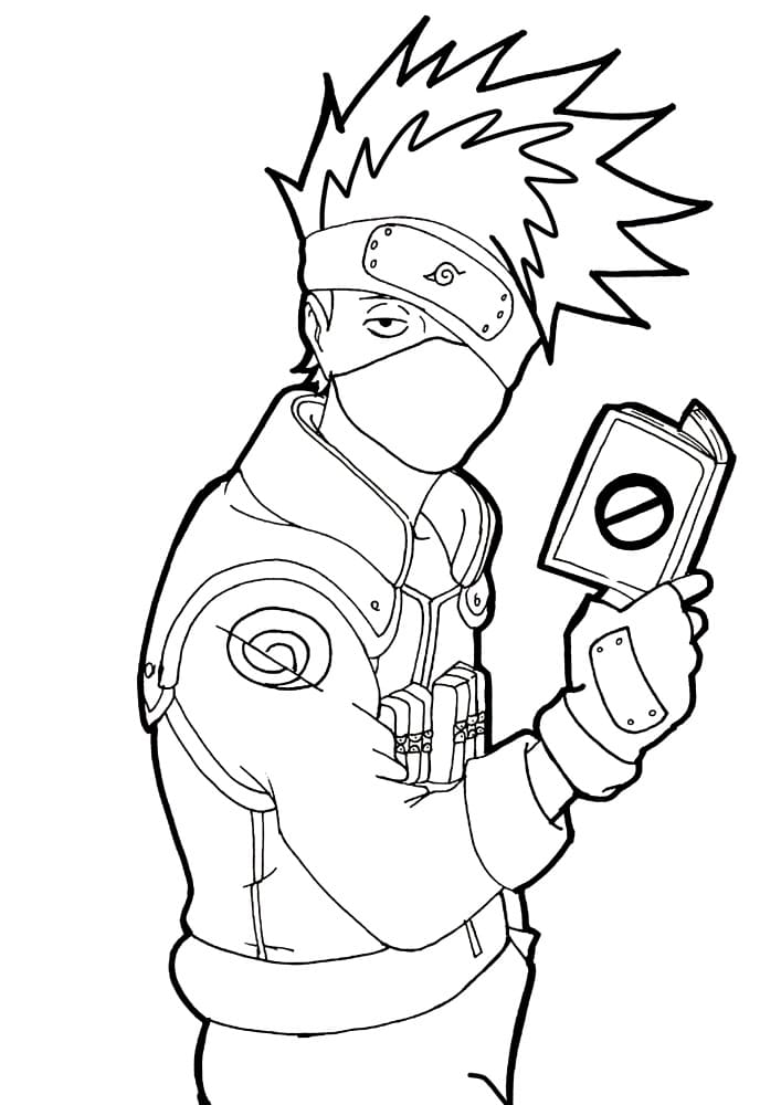 kakashi et livre