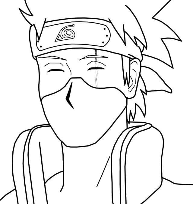 kakashi souriant