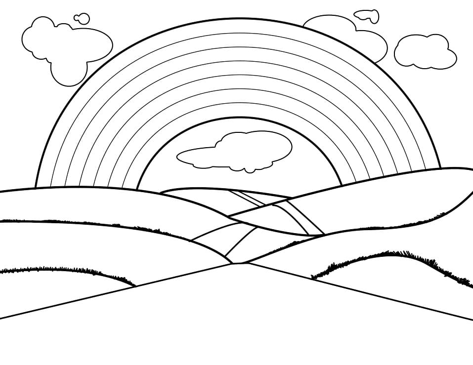 paysage arc-en-ciel 2