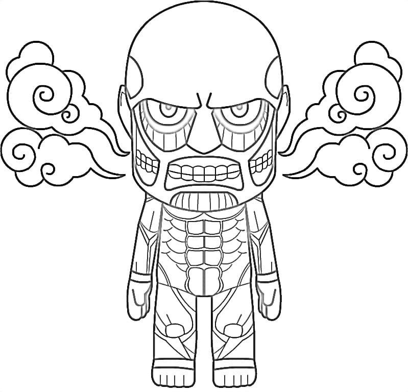 titan colossal chibi